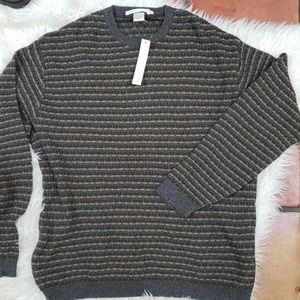 Perry Ellis basket weave sweater